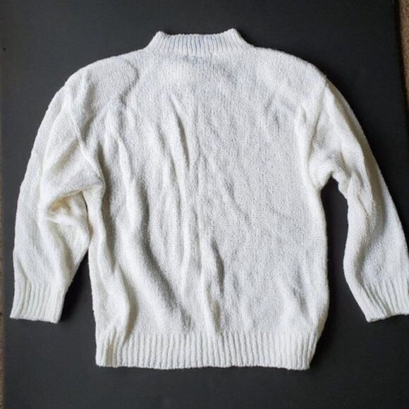 💍Vintage Sterling Harris White Sweater - Picture 6 of 8